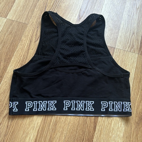 PINK High-neck Keyhole Bralette - Picture 4 of 5